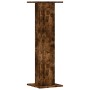 Pflanzenständer 2 Stück Eichenholz geräuchert 30x30x95 cm von , Topfständer - Ref: Foro24-3307877, Preis: 73,21 €, Rabatt: %