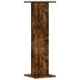 Soportes para plantas 2 uds madera roble ahumado 30x30x95 cm de , Soportes para macetas - Ref: Foro24-3307877, Precio: 72,88 ...