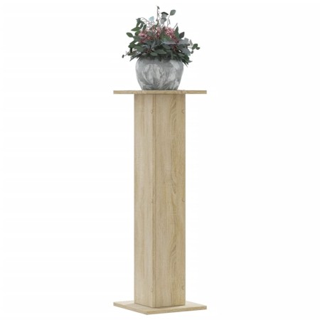 Pflanzenständer 2 Stück Eichenholz Sonoma 30x30x95 cm von , Topfständer - Ref: Foro24-3307875, Preis: 69,05 €, Rabatt: %