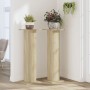 Pflanzenständer 2 Stück Eichenholz Sonoma 30x30x95 cm von , Topfständer - Ref: Foro24-3307875, Preis: 69,05 €, Rabatt: %