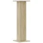 Soportes para plantas 2 uds madera roble Sonoma 30x30x95 cm de , Soportes para macetas - Ref: Foro24-3307875, Precio: 67,91 €...