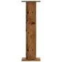 Plant stands 2 units aged oak wood 30x30x95 cm by , Pot stands - Ref: Foro24-3307880, Price: 78,40 €, Discount: %