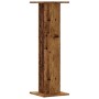 Pflanzenständer 2 Stück Eichenholz in gealterter Optik 30x30x95 cm von , Topfständer - Ref: Foro24-3307880, Preis: 79,97 €, R...