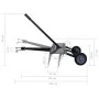 Scarifier for 100 cm ride-on lawnmower by vidaXL, Lawn Aerators and Blowers - Ref: Foro24-147891, Price: 127,87 €, Discount: %