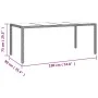 Garden table and chairs set 5 pieces with beige PE rattan cushions by , Garden sets - Ref: Foro24-3277103, Price: 1,00 €, Dis...