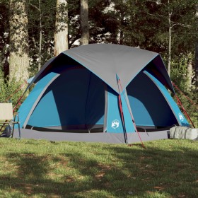 Waterproof blue 4-person tent by , tents - Ref: Foro24-4009453, Price: 68,79 €, Discount: %
