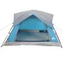 Tienda de campaña para 4 personas impermeable azul de , Tiendas de campaña - Ref: Foro24-4009453, Precio: 71,23 €, Descuento: %