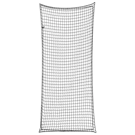 Tow network with black 8x3.5 m elastic PP rope by , Cargo nets for motor vehicles - Ref: Foro24-4012294, Price: 74,68 €, Disc...