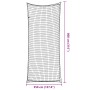 Tow network with black 8x3.5 m elastic PP rope by , Cargo nets for motor vehicles - Ref: Foro24-4012294, Price: 76,05 €, Disc...