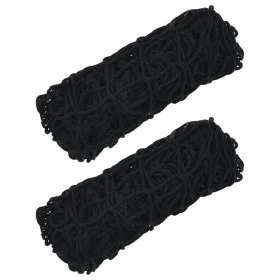 Rechteckige Heunetze 2 Stück PP schwarz 75x50 cm von , Futter- und Tränken für Nutztiere - Ref: Foro24-4012307, Preis: 14,24 ...