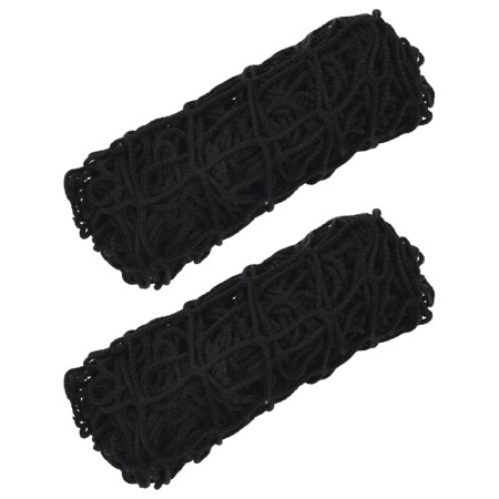 Rechteckige Heunetze 2 Stück PP schwarz 75x50 cm von , Futter- und Tränken für Nutztiere - Ref: Foro24-4012307, Preis: 14,53 ...