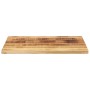 Rectangular table board made of rough mango wood, measuring 80x60x2.5 cm. by , Table tops - Ref: Foro24-371330, Price: 73,52 ...