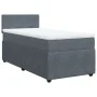 Boxspringbett mit dunkelgrauem Samtmatratze 80x200 cm. von , Betten und Lattenroste - Ref: Foro24-3287585, Preis: 357,41 €, R...
