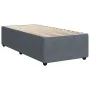 Dark gray velvet box spring bed with mattress 80x200 cm by , Beds and slatted bases - Ref: Foro24-3287591, Price: 358,24 €, D...