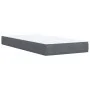 Dark gray velvet box spring bed with mattress 80x200 cm by , Beds and slatted bases - Ref: Foro24-3287591, Price: 358,24 €, D...