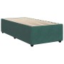Cama box spring con colchón terciopelo verde oscuro 80x200 cm de , Camas y somieres - Ref: Foro24-3287593, Precio: 305,10 €, ...