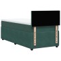 Cama box spring con colchón terciopelo verde oscuro 80x200 cm de , Camas y somieres - Ref: Foro24-3287593, Precio: 305,10 €, ...