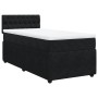 Cama box spring con colchón terciopelo negro 80x200 cm de , Camas y somieres - Ref: Foro24-3287598, Precio: 336,28 €, Descuen...