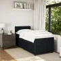 Box spring bed with black velvet mattress 80x200 cm by , Beds and slatted bases - Ref: Foro24-3287598, Price: 330,58 €, Disco...