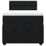 Box spring bed with black velvet mattress 80x200 cm by , Beds and slatted bases - Ref: Foro24-3287598, Price: 330,58 €, Disco...