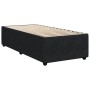 Box spring bed with black velvet mattress 80x200 cm by , Beds and slatted bases - Ref: Foro24-3287598, Price: 330,97 €, Disco...