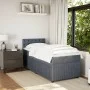 Boxspringbett mit dunkelgrauem Samtmatratze 80x200 cm. von , Betten und Lattenroste - Ref: Foro24-3287603, Preis: 360,19 €, R...