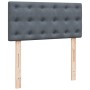Boxspringbett mit dunkelgrauem Samtmatratze 80x200 cm. von , Betten und Lattenroste - Ref: Foro24-3287603, Preis: 364,00 €, R...