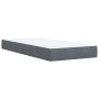 Cama box spring con colchón terciopelo gris oscuro 100x200 cm de , Camas y somieres - Ref: Foro24-3287657, Precio: 357,57 €, ...