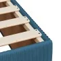 Boxspringbett mit blauem Samtmatratze 100x200 cm. von , Betten und Lattenroste - Ref: Foro24-3287660, Preis: 346,23 €, Rabatt: %