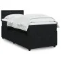 Cama box spring con colchón terciopelo negro 100x200 cm de , Camas y somieres - Ref: Foro24-3287676, Precio: 352,41 €, Descue...