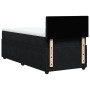 Cama box spring con colchón terciopelo negro 100x200 cm de , Camas y somieres - Ref: Foro24-3287676, Precio: 356,94 €, Descue...