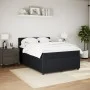 Box spring bed with black velvet mattress 160x200 cm by , Beds and slatted bases - Ref: Foro24-3287778, Price: 549,10 €, Disc...