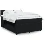 Cama box spring con colchón terciopelo negro 160x200 cm de , Camas y somieres - Ref: Foro24-3287790, Precio: 563,13 €, Descue...