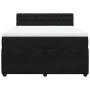 Box spring bed with black velvet mattress 160x200 cm by , Beds and slatted bases - Ref: Foro24-3287790, Price: 562,87 €, Disc...