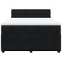 Boxspringbett mit schwarzer Samtmatratze 160x200 cm von , Betten und Lattenroste - Ref: Foro24-3287790, Preis: 548,11 €, Raba...