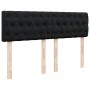 Box spring bed with black velvet mattress 160x200 cm by , Beds and slatted bases - Ref: Foro24-3287790, Price: 562,87 €, Disc...