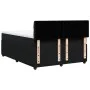 Cama box spring con colchón terciopelo negro 160x200 cm de , Camas y somieres - Ref: Foro24-3287790, Precio: 563,13 €, Descue...