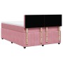 Boxspringbett mit rosa Samtmatratze 160x200 cm von , Betten und Lattenroste - Ref: Foro24-3287799, Preis: 561,37 €, Rabatt: %