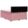 Boxspringbett mit rosa Samtmatratze 160x200 cm von , Betten und Lattenroste - Ref: Foro24-3287799, Preis: 537,54 €, Rabatt: %