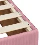 Boxspringbett mit rosa Samtmatratze 160x200 cm von , Betten und Lattenroste - Ref: Foro24-3287799, Preis: 537,54 €, Rabatt: %