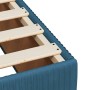 Box spring bed with blue velvet mattress 200x200 cm by , Beds and slatted bases - Ref: Foro24-3287828, Price: 738,11 €, Disco...