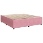 Boxspringbett mit rosa Samtmatratze 200x200 cm von , Betten und Lattenroste - Ref: Foro24-3287835, Preis: 728,43 €, Rabatt: %
