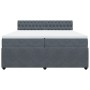 Boxspringbett mit dunkelgrauem Samtmatratze 200x200 cm. von , Betten und Lattenroste - Ref: Foro24-3287837, Preis: 780,93 €, ...