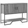 Engineered wood gray Sonoma console table 100x35x74.5 cm by , Side tables - Ref: Foro24-848537, Price: 72,04 €, Discount: %