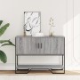 Engineered wood gray Sonoma console table 100x35x74.5 cm by , Side tables - Ref: Foro24-848537, Price: 73,00 €, Discount: %