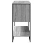 Mesa consola madera de ingeniería gris Sonoma 100x35x74,5 cm de , Mesas auxiliares - Ref: Foro24-848537, Precio: 72,91 €, Des...
