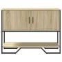 Engineered wood console table in Sonoma oak, 100x35x74.5 cm by , Side tables - Ref: Foro24-848535, Price: 67,59 €, Discount: %