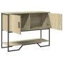 Engineered wood console table in Sonoma oak, 100x35x74.5 cm by , Side tables - Ref: Foro24-848535, Price: 67,59 €, Discount: %