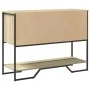 Engineered wood console table in Sonoma oak, 100x35x74.5 cm by , Side tables - Ref: Foro24-848535, Price: 67,59 €, Discount: %