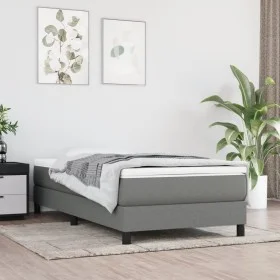 Pocket spring mattress for children, dark gray fabric, 80x160 cm. by , Mattresses - Ref: Foro24-4016536, Price: 97,57 €, Disc...